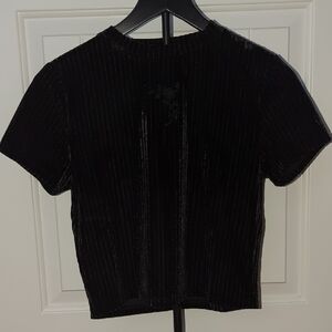 Disturbia Black Short Sleeve Tee